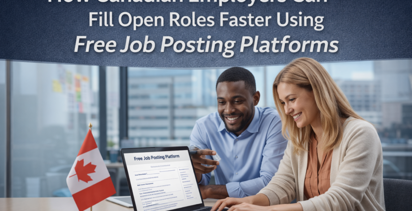 Canadian Employers Using Free Job Posting Platforms to Hire Faster